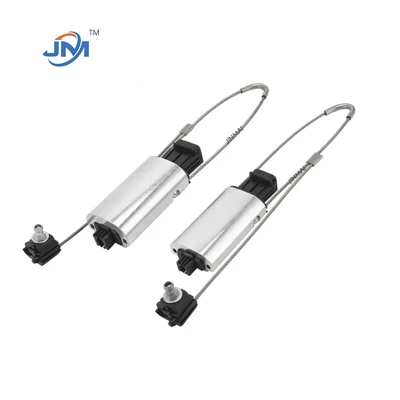 Abrazaderas de tensión de aleación de aluminio para accesorios de alimentación de cable de fibra óptica