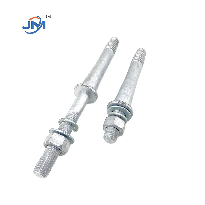 Hot-Dip Galvanizing Steel Pin/Insulator Spindle