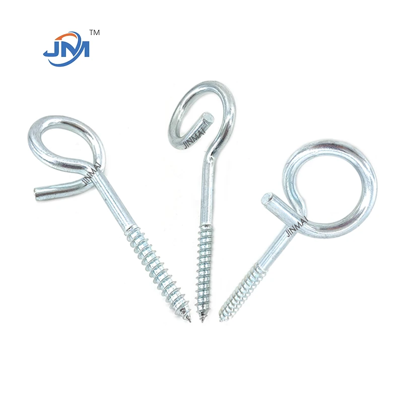 Tornillo de gancho autorroscante-tipo J-/gancho flexible