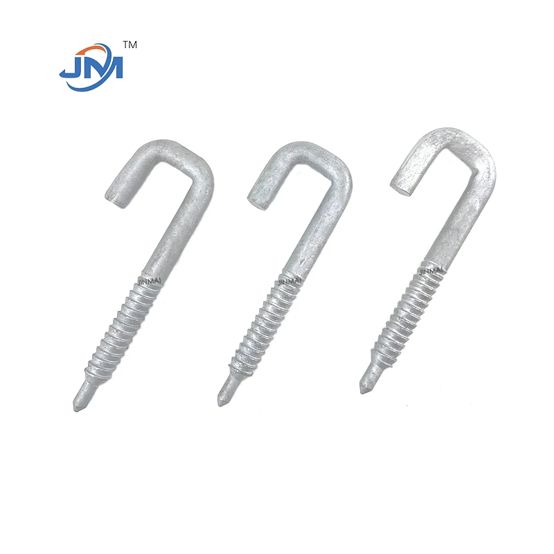 Tornillo de gancho autorroscante-tipo J-