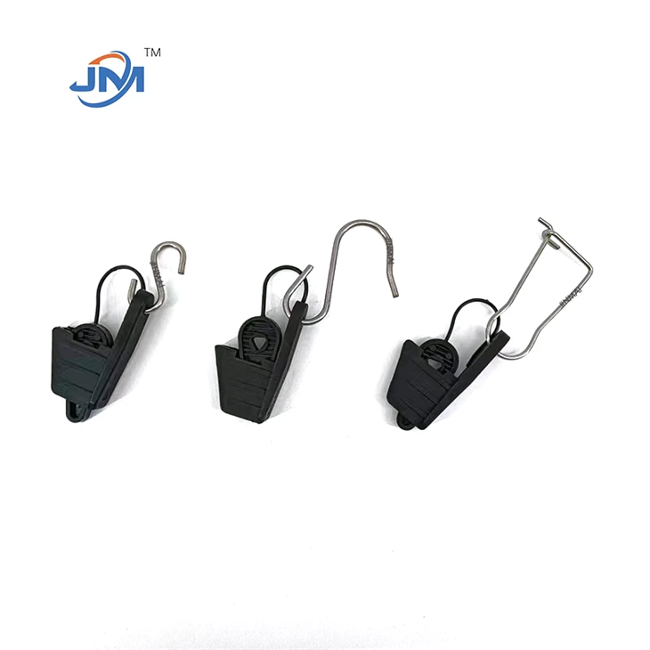 Abrazadera para cable de bajada