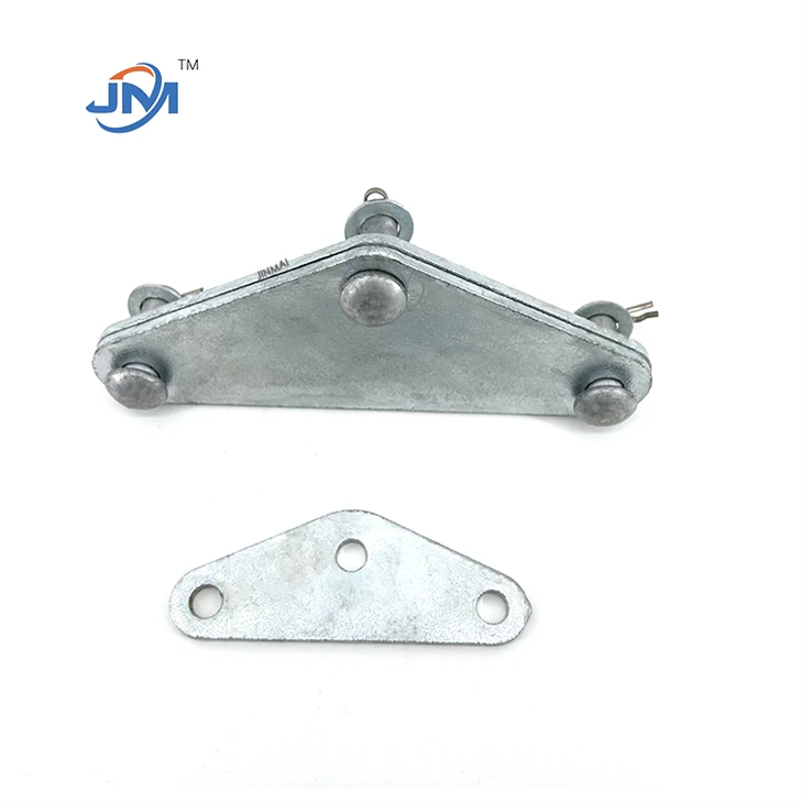 Placa de conexión triangular galvanizada en caliente