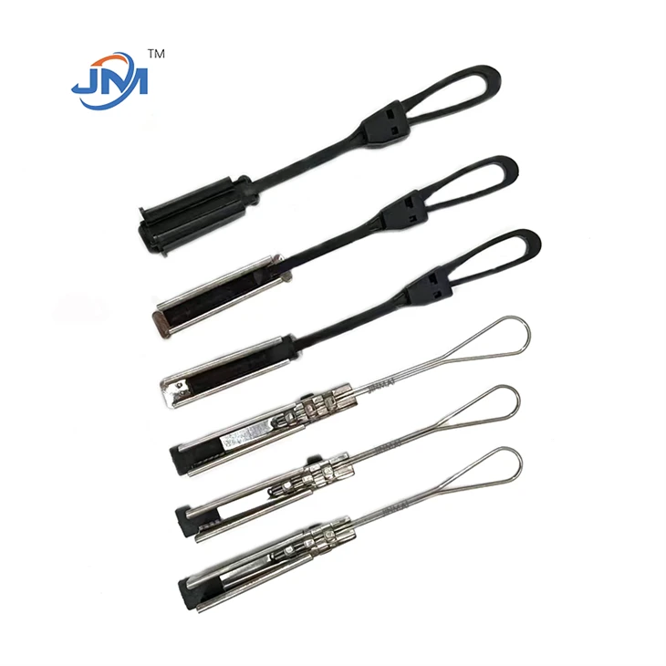 Abrazaderas para cables de bajada de acero inoxidable