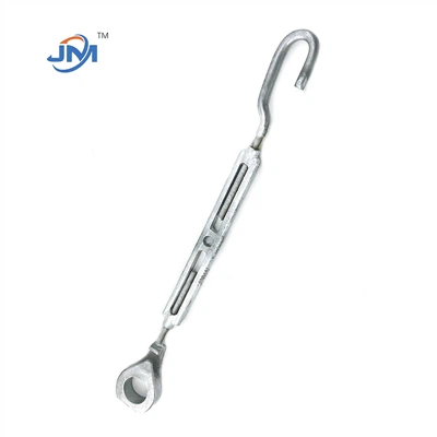 Pernos tensores de cuerpo abierto galvanizados en caliente-