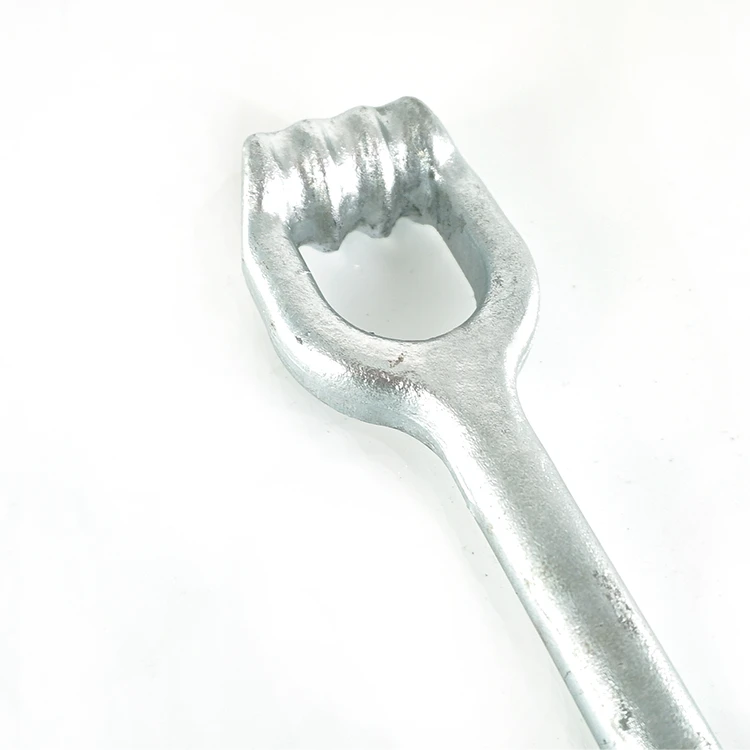 Varilla de anclaje de triple ojo